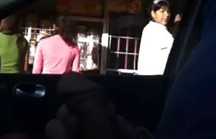 XXX Cumshot in the mouth of a young nanny