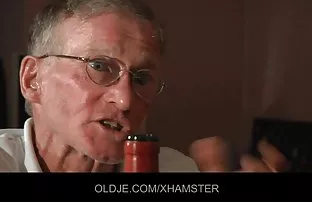 XXX Granddaughter in stockings fucks with grandfather