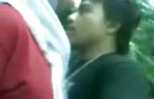 XXX Amateur gangbang with a busty chick